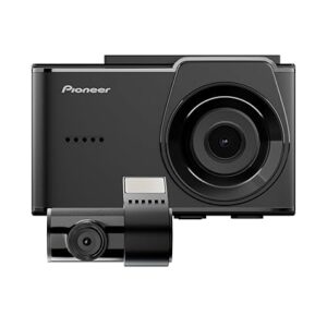 Pioneer Dash Camera VREC-H520DC 2K Quad HD Front,HD RearCamera|7.6 cm Screen|ADAS Lane,Collision, Stop&GO|Timelapse|GPSlogging|140FOV|STARVIS|Best in Low lightvision|360Rotation|MicroSD support512GB