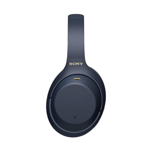 Sony WH-1000XM4 Industry Leading Wireless Noise Cancellation Bluetooth Over Ear Headphones with Mic for Phone Calls, 30 Hours Battery Life, Quick Charge, AUX, Touch Control and Voice Control - Black - Image 3